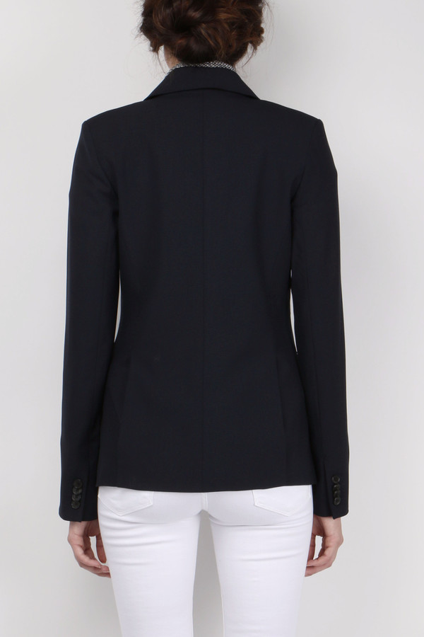 Veronica Beard Front Zip Tab Dickey Veronica Beard Front Zip Tab Dickey