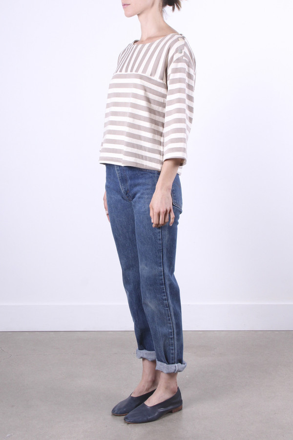 Calder Blake Audrey Stripe Top Calder Blake Audrey Stripe Top