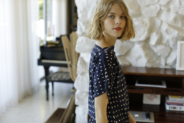 Calder Blake Georgia Dress in Dot Print Calder Blake Georgia Dress in Dot Print
