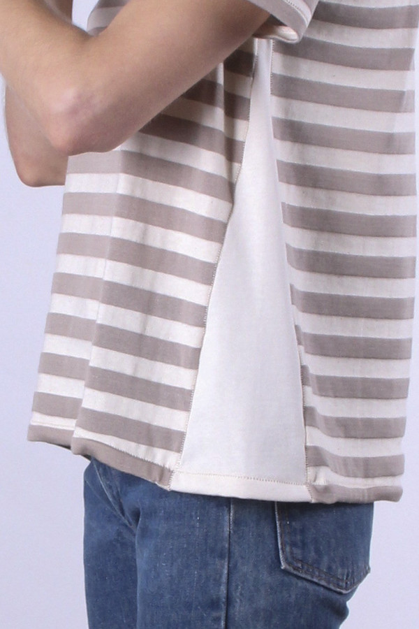 Calder Blake Helen Tee in Earthworks Stripe Calder Blake Helen Tee in Earthworks Stripe