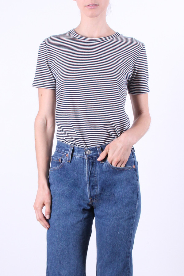 Calder Blake Rampling Tee in Picasso Stripe Calder Blake Rampling Tee in Picasso Stripe