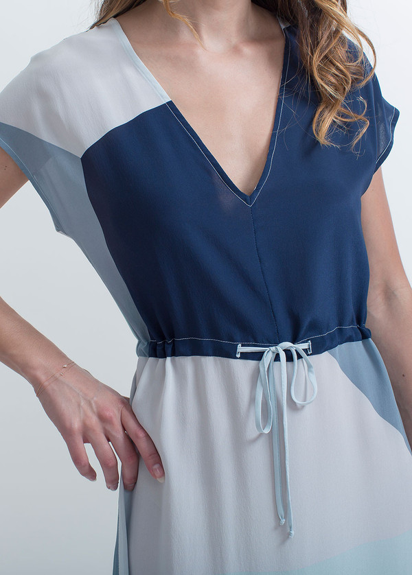 Ali Golden Drawstring Dress Ali Golden Drawstring Dress