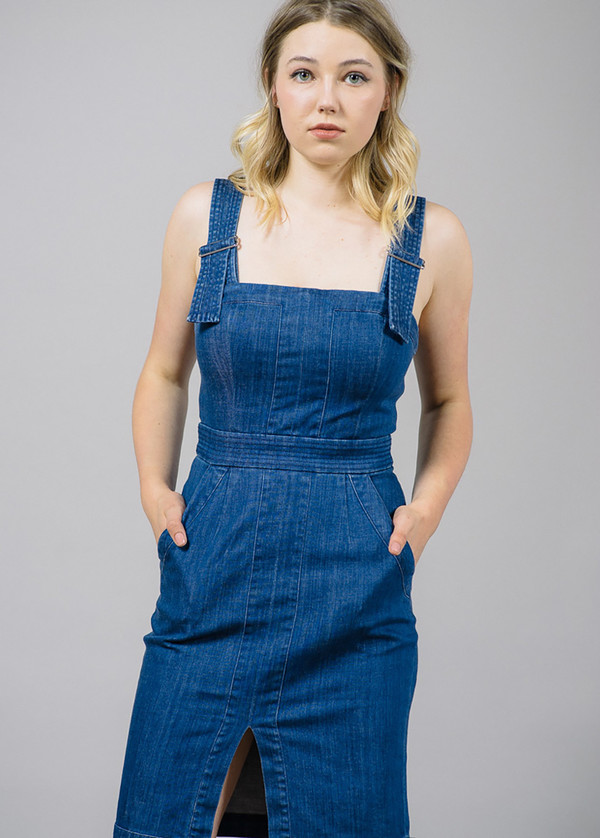 Cosette Jenina Denim Sheath Dress Cosette Jenina Denim Sheath Dress