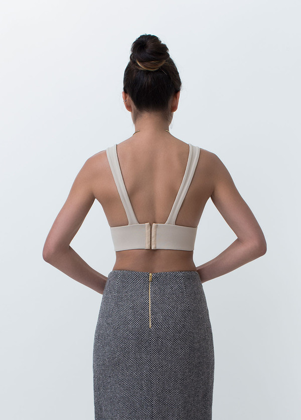 Nanushka Liv Triangle Sports Top Nanushka Liv Triangle Sports Top