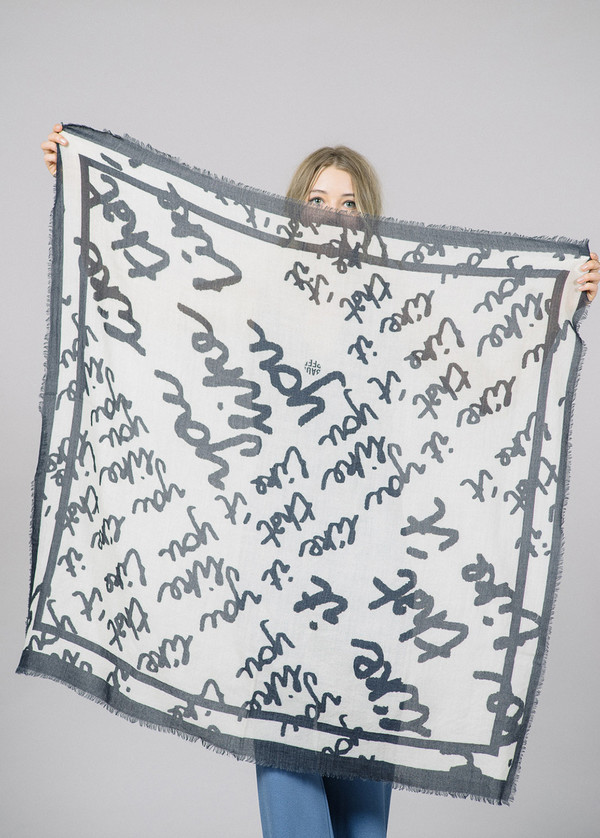 Baum und Pferdgarten Lowell Frayed Scarf Baum und Pferdgarten Lowell Frayed Scarf