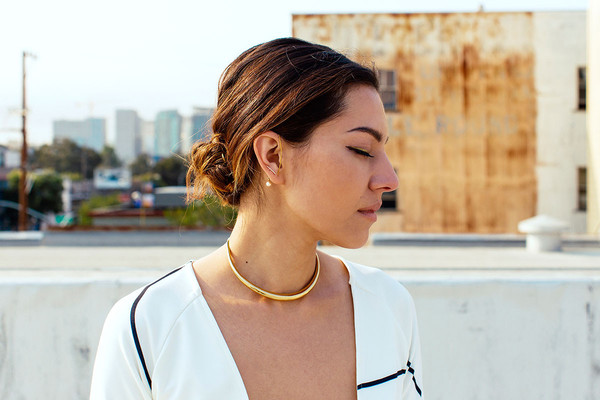 Gabriela Artigas Pave Infinite Tusk Earring Gabriela Artigas Pave Infinite Tusk Earring