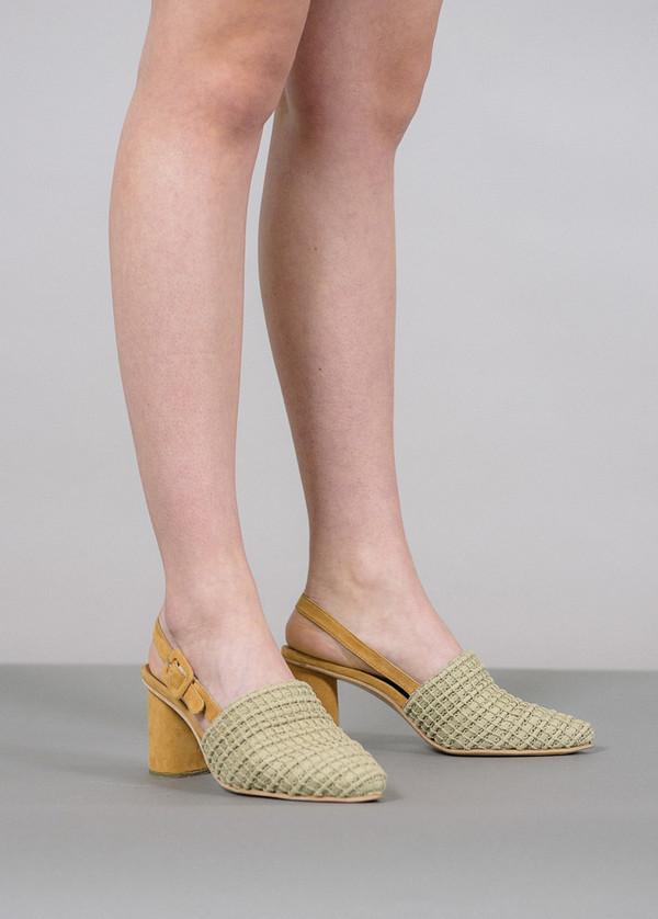 Rachel Comey Sola Pointed Toe Slingback Block Heels Rachel Comey Sola Pointed Toe Slingback Block Heels