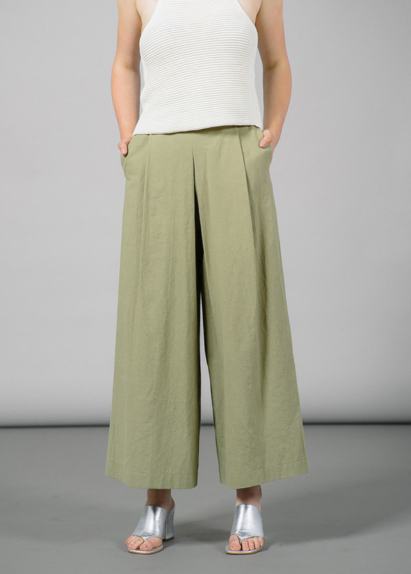 Nanushka Toho Hakama Wide Leg Pant Nanushka Toho Hakama Wide Leg Pant