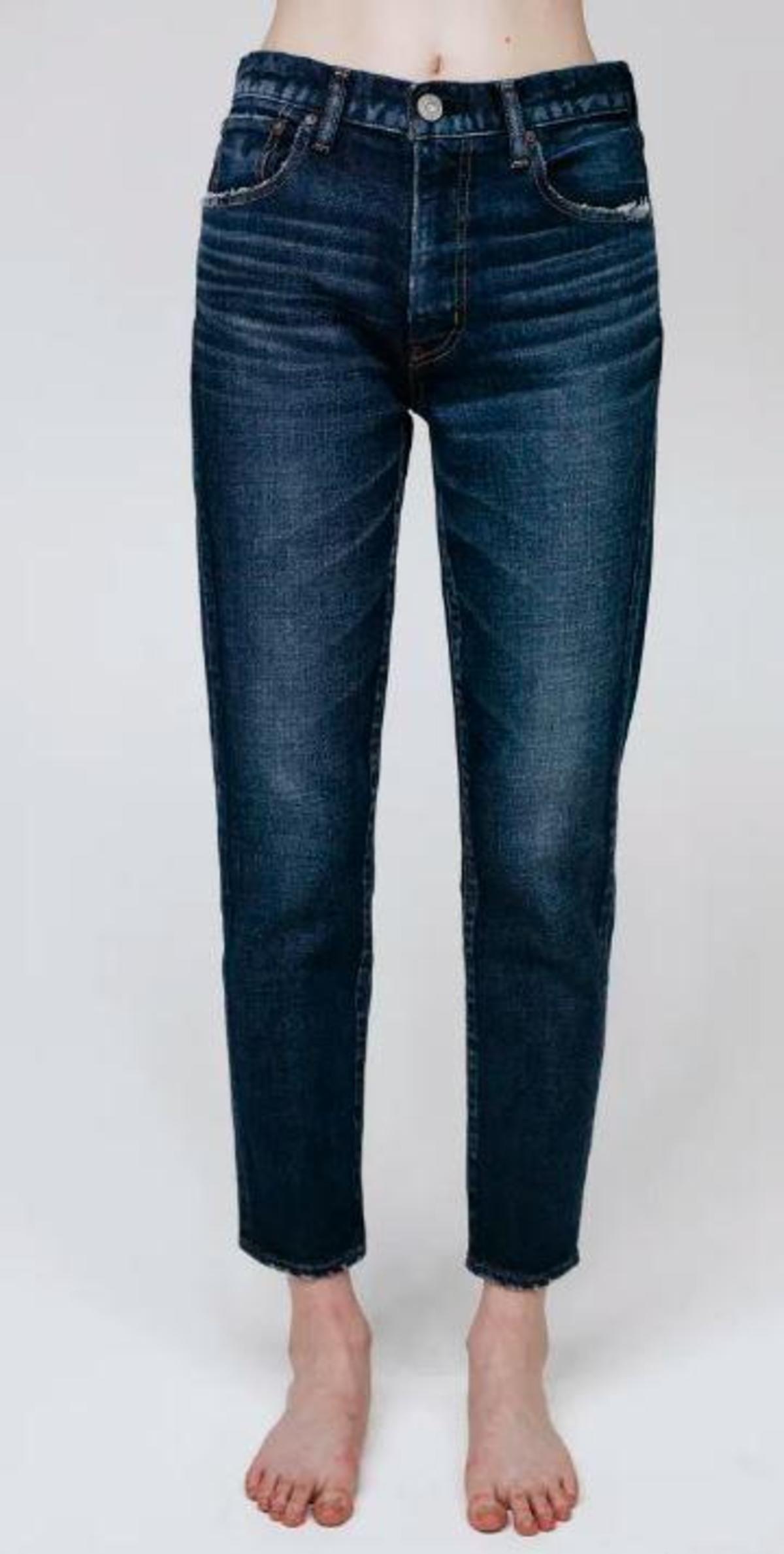 Moussy Vintage Cameron Skinny High Waist Jeans - Dark Blue | Garmentory
