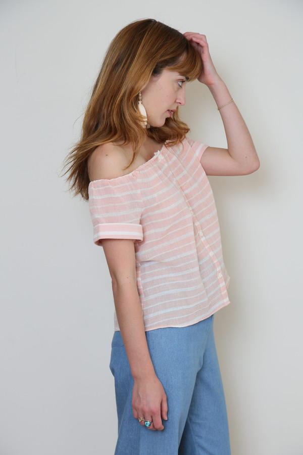 Mara Hoffman Off the Shoulder Top Mara Hoffman Off the Shoulder Top