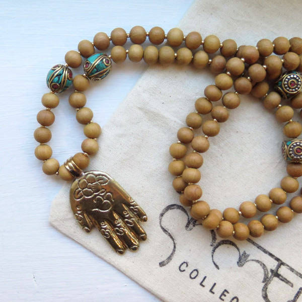 Shanti Collective Buddah Hand Mala Shanti Collective Buddah Hand Mala