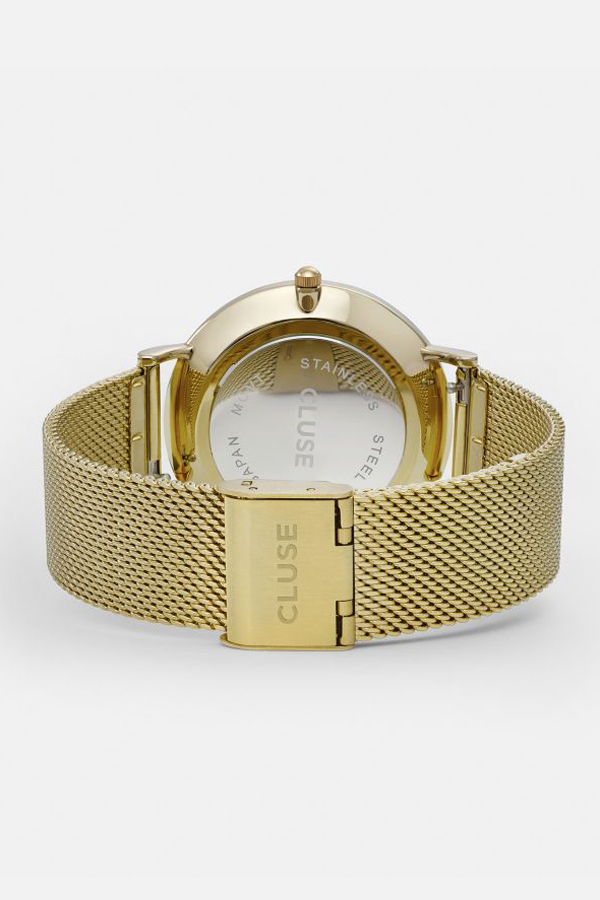 CLUSE WATCH La Boheme Mesh Gold/White CLUSE WATCH La Boheme Mesh Gold/White