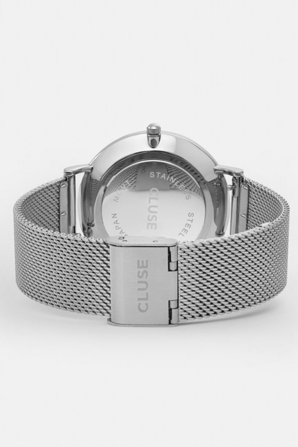 CLUSE WATCH La Boheme Mesh Silver/White CLUSE WATCH La Boheme Mesh Silver/White