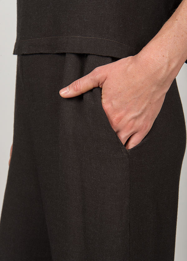 Black Crane - Double Jumper in Ebony Black Crane - Double Jumper in Ebony