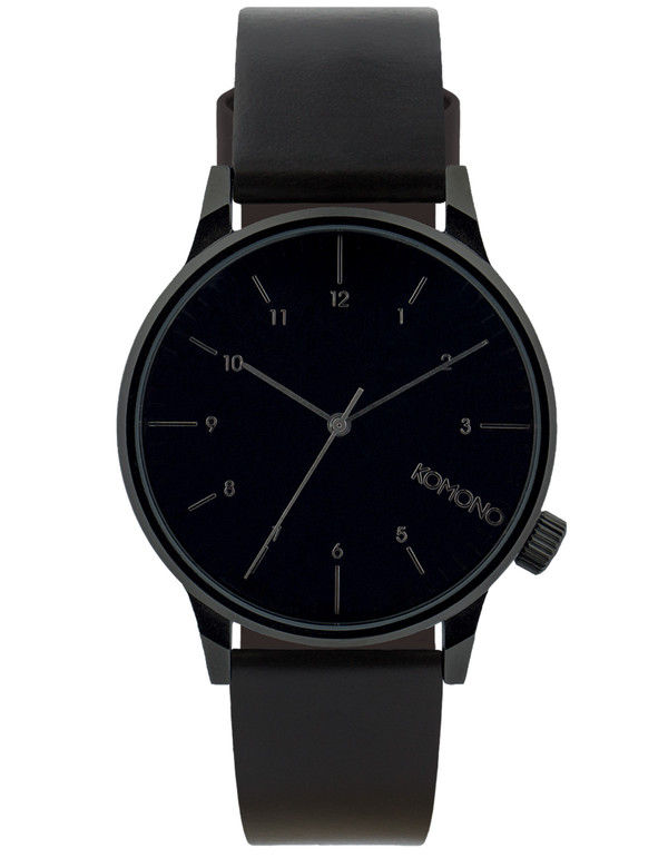 Komono Winston Regal Watch All Black Komono Winston Regal Watch All Black