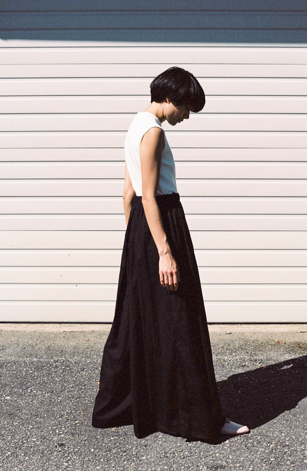Black Crane Pleats Jumper - Black Black Crane Pleats Jumper - Black