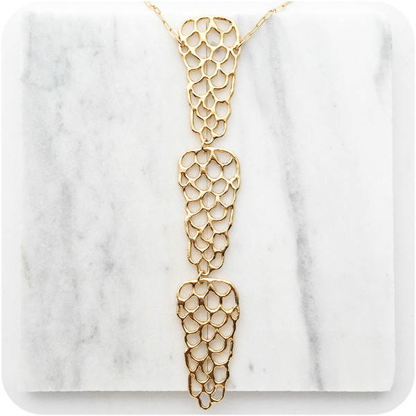 Merewif Triple Scale Spine Choker Merewif Triple Scale Spine Choker