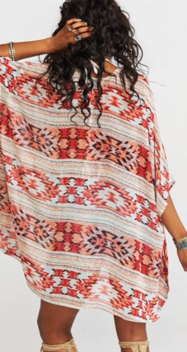 SHOW ME YOUR MUMU Peta Tunic - Sante Fe Fiesta SHOW ME YOUR MUMU Peta Tunic - Sante Fe Fiesta