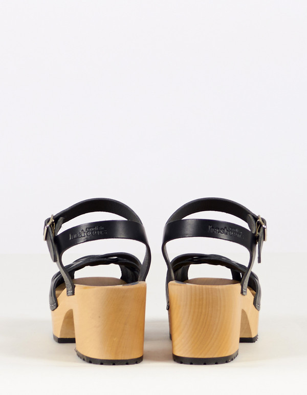 Swedish Hasbeens Marina Clog Black Swedish Hasbeens Marina Clog Black