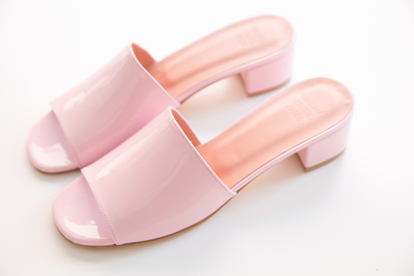 Maryam Nassir Zadeh sophie patent slide Maryam Nassir Zadeh sophie patent slide