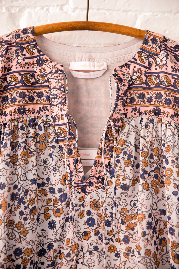 see by chloe peasant dress see by chloe peasant dress