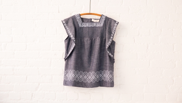 vanessa bruno athé chambray blouse vanessa bruno athé chambray blouse