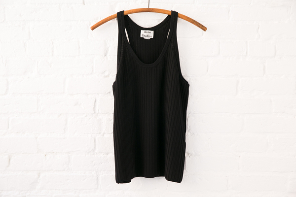 acne studios iso rib top acne studios iso rib top
