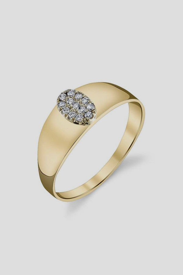 Gabriela Artigas & Company 14K Gold Baby Signet Ring Gabriela Artigas & Company 14K Gold Baby Signet Ring