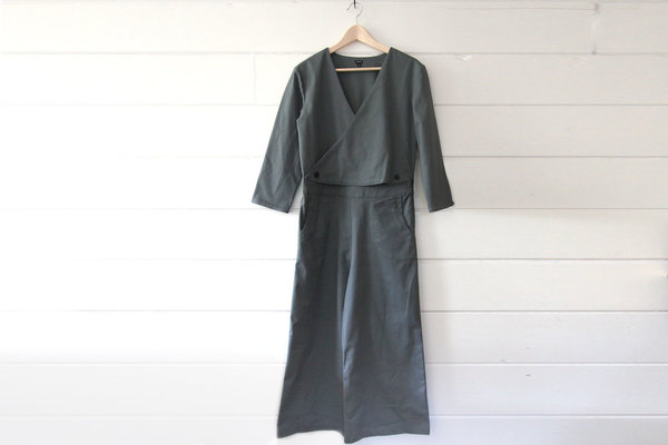 Pietsie Balkan Jumpsuit in Army Green Pietsie Balkan Jumpsuit in Army Green