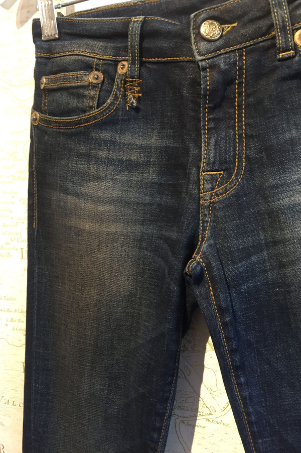 R13 'Skinny' in dark worn R13 'Skinny' in dark worn