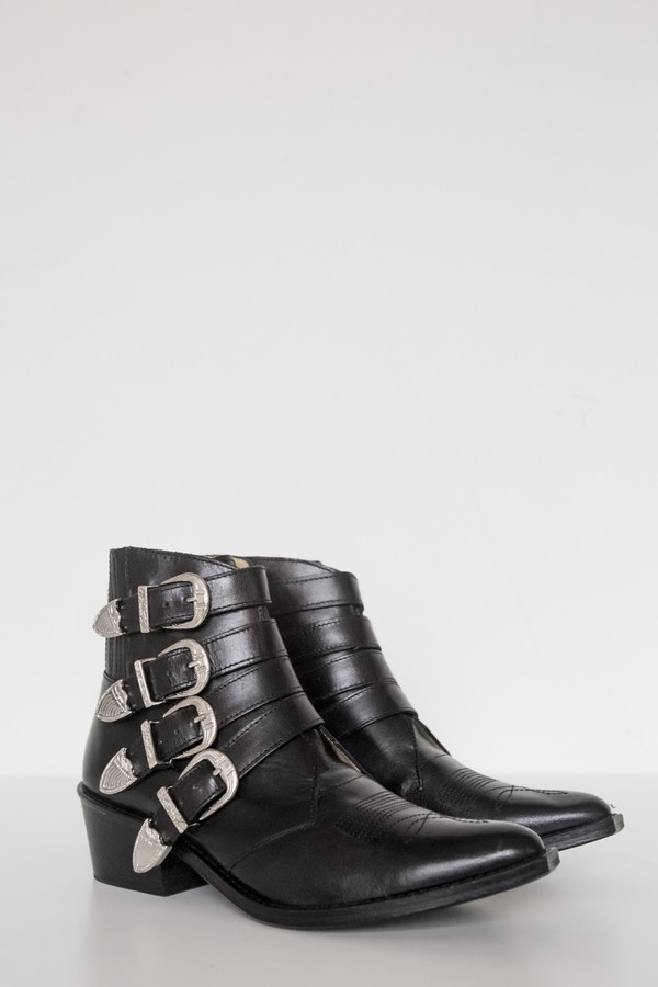Toga Pulla Leather Buckle Boot Toga Pulla Leather Buckle Boot