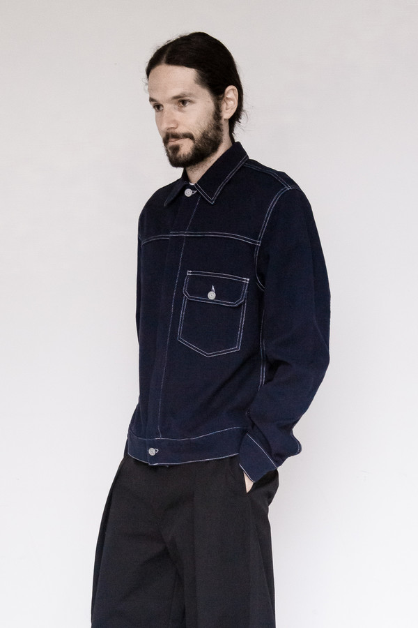 Our Legacy Cotton HZ Jean Jacket Our Legacy Cotton HZ Jean Jacket
