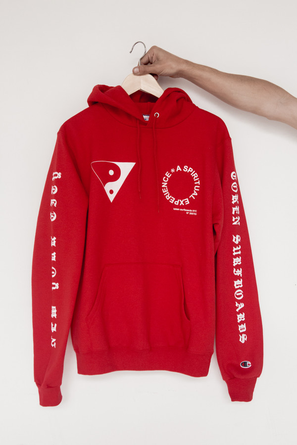Men's Token Cotton Mosco Hoodie - Red Men's Token Cotton Mosco Hoodie - Red