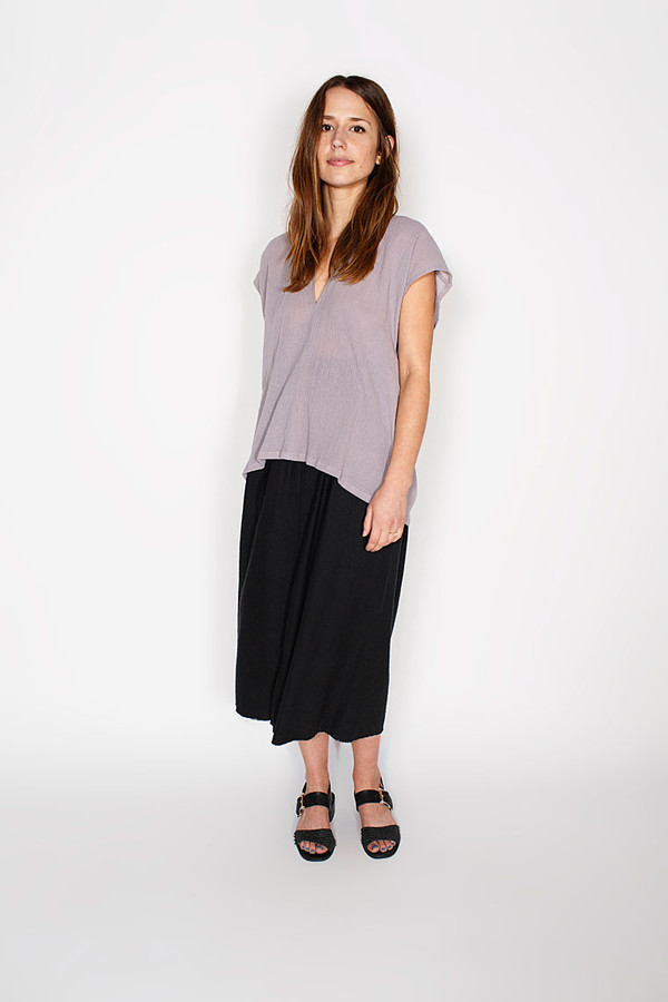 Miranda Bennett Everyday Top, Cotton Gauze in Salton Miranda Bennett Everyday Top, Cotton Gauze in Salton