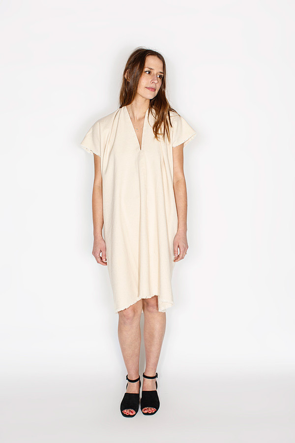 Miranda Bennett - Everyday Dress, Cropped Denim in Natural Miranda Bennett - Everyday Dress, Cropped Denim in Natural
