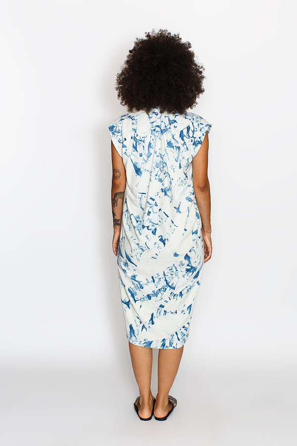 Miranda Bennett Everyday Dress, Silk Noil in Arashi Miranda Bennett Everyday Dress, Silk Noil in Arashi