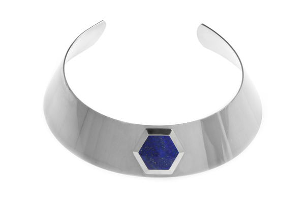 Shahla Karimi Hex Set Choker with Lapis Shahla Karimi Hex Set Choker with Lapis