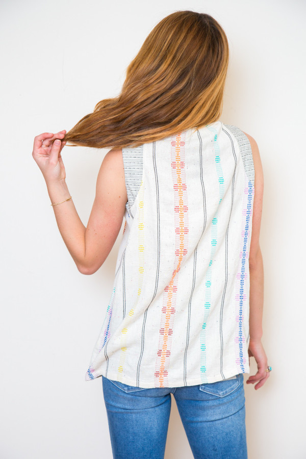 ace & jig hope tank in sunkissed ace & jig hope tank in sunkissed