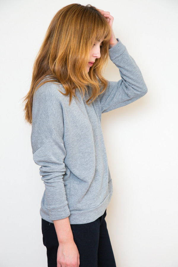 stateside heather grey sweatshirt stateside heather grey sweatshirt