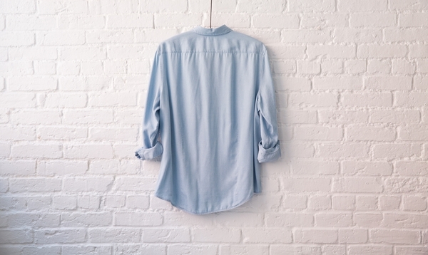 acne studios addle fluid light denim shirt acne studios addle fluid light denim shirt