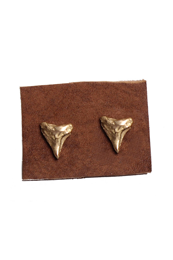 Sarah Dunn Bronze Shark Tooth Studs Sarah Dunn Bronze Shark Tooth Studs