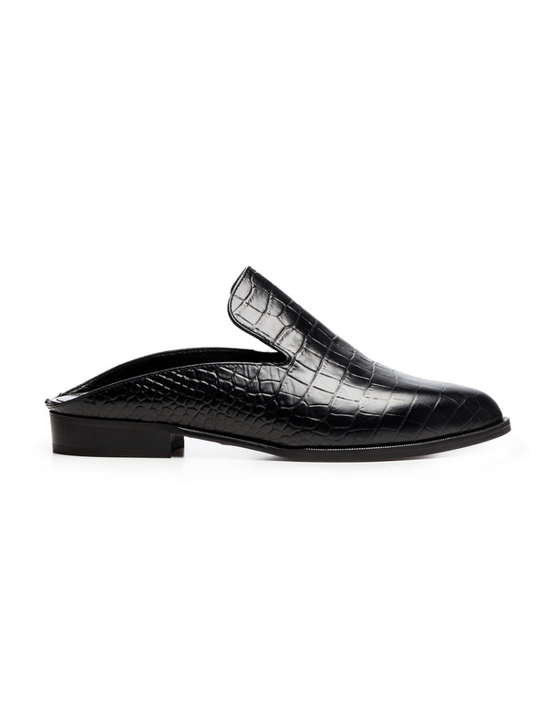 Robert Clergerie Alice Flat Mule Robert Clergerie Alice Flat Mule