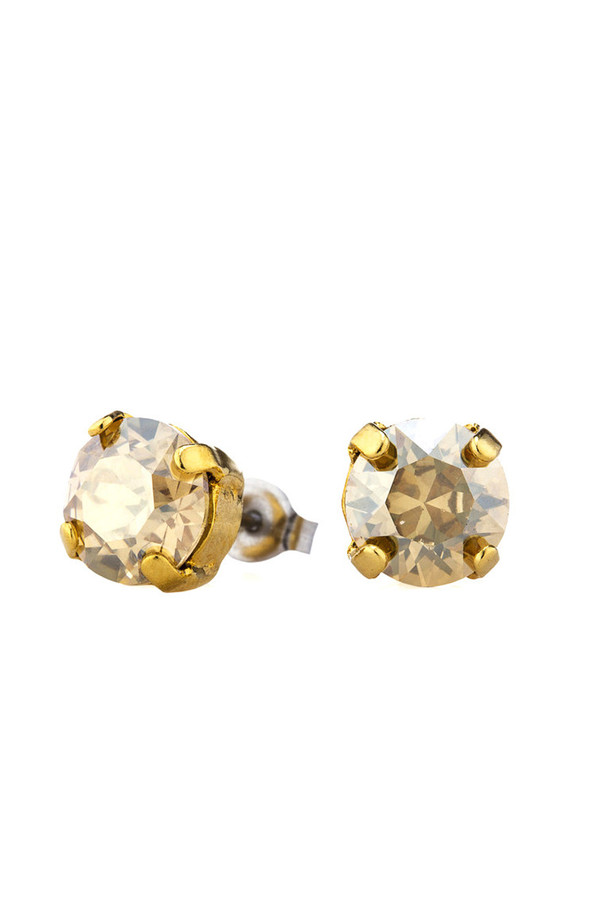 Swarovski .38 Studs in Gold Swarovski .38 Studs in Gold
