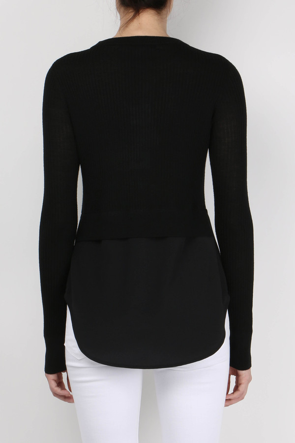 Veronica Beard Cati Combo Sweater Veronica Beard Cati Combo Sweater