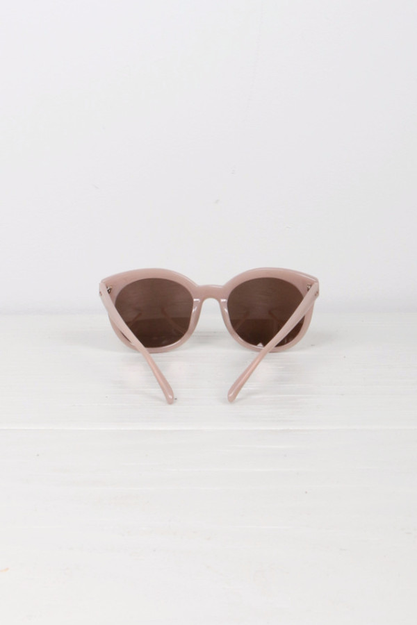 Linda Farrow Round Cat Eye Rose Linda Farrow Round Cat Eye Rose