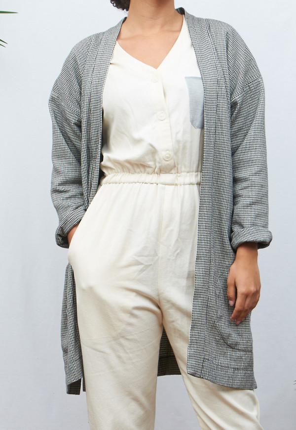 New Market Goods Houndstooth Hanten Jacket New Market Goods Houndstooth Hanten Jacket