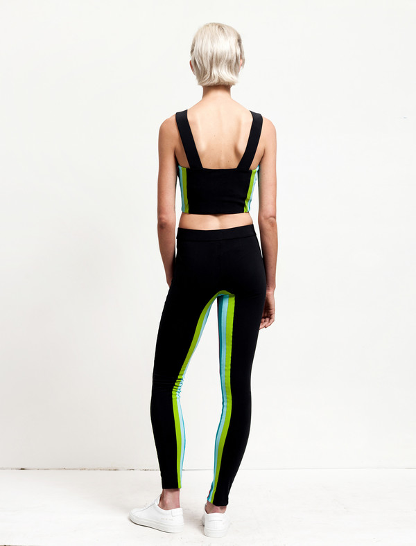 No Ka Oi Womens Kamu Pant Black/Rainbow No Ka Oi Womens Kamu Pant Black/Rainbow