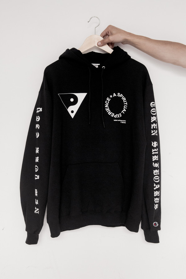 Token Cotton Mosco Hoodie - Black Token Cotton Mosco Hoodie - Black