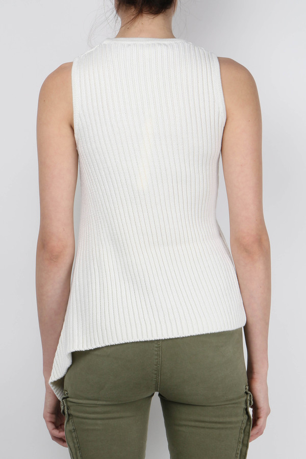 Jonathan Simkhai Angle Rib Knit Top Jonathan Simkhai Angle Rib Knit Top
