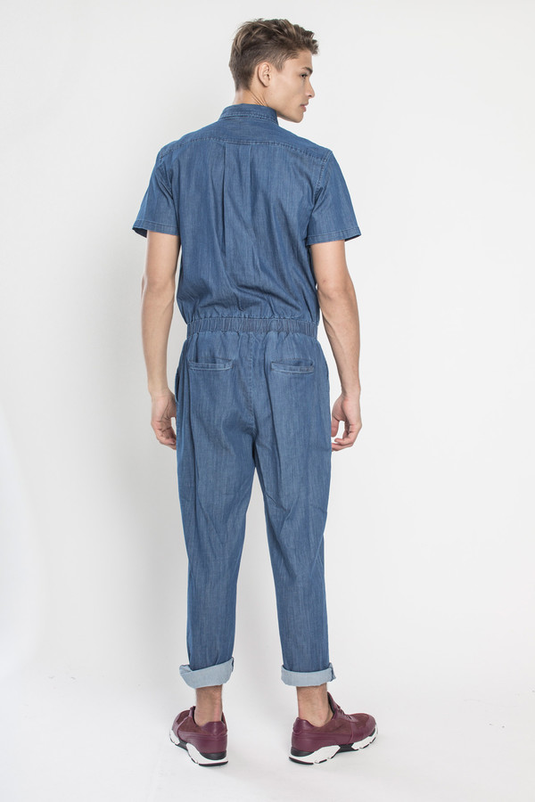 Unisex Standard Issue jumper in Medium Blue Unisex Standard Issue jumper in Medium Blue